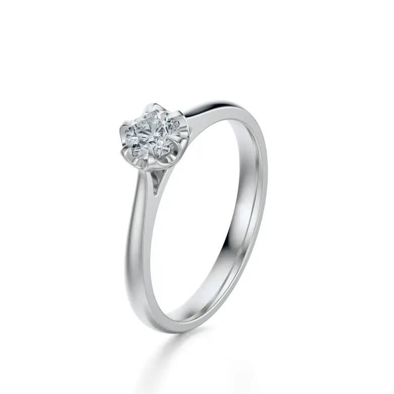 Pierścionek diament